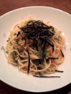 水菜とたらこのパスタ-レシピのメイン写真