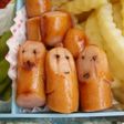 お弁当に☆カオナシのウインナー