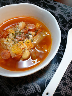 白菜たっぷり★熱々トマトスープ★-レシピのメイン写真