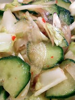 浅漬け風 キャベツのあっさりキムチ漬け-レシピのメイン写真