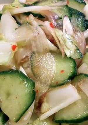 浅漬け風　キャベツのあっさりキムチ漬け-レシピのメイン写真