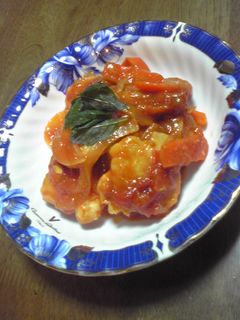 鶏肉のトマト煮込み♪-レシピのメイン写真
