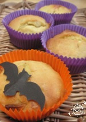 さつまいもとホワイトチョコのマフィン-レシピのメイン写真