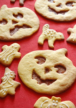 キラキラ★ハロウィンかぼちゃクッキー-レシピのメイン写真