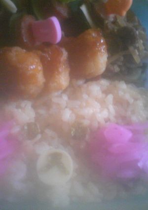 くまｻﾝ☆簡単キャラ弁-レシピのメイン写真