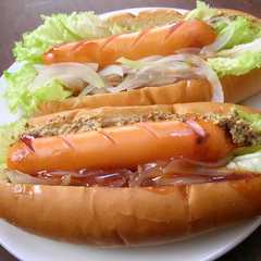 รูปของ ☆手作りBBQソース☆野菜ホットドッグ