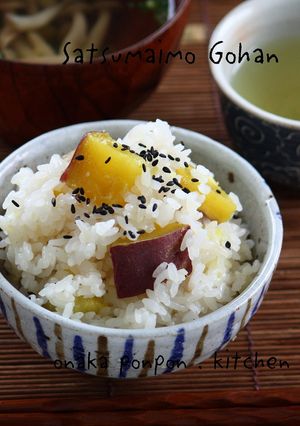 つやもち♪甘口♪さつまいものおこわ-レシピのメイン写真