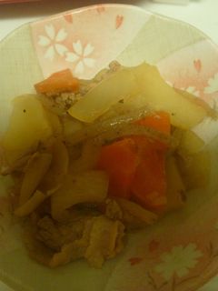 麺つゆde肉じゃが-レシピのメイン写真
