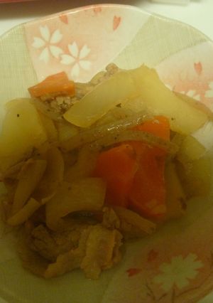 麺つゆde肉じゃが-レシピのメイン写真