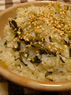 大根の葉の炊き込みご飯-レシピのメイン写真