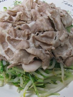 温野菜豚シャブシャブ風・ごまタレ-レシピのメイン写真
