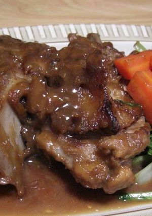 まぐろのカマの醤油煮-レシピのメイン写真