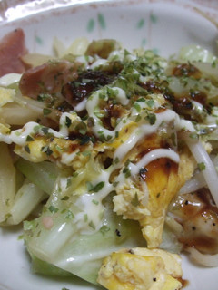 お好み焼き風キャベツもやし-レシピのメイン写真