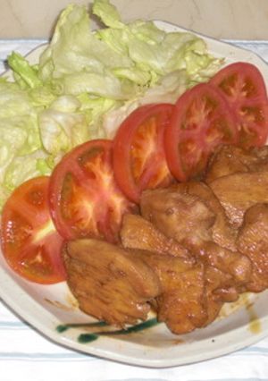鳥胸肉であっさり、照り焼き(*^_^*)-レシピのメイン写真