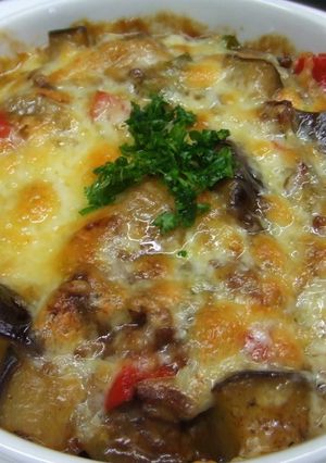 挽肉と茄子のホワイトカレードリア-レシピのメイン写真
