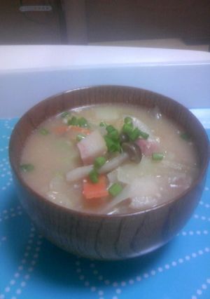 ＠洋風味噌汁＠-レシピのメイン写真