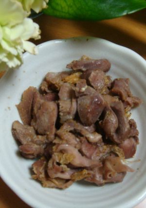 ぱぱっと簡単♪砂肝の蒸し焼き-レシピのメイン写真