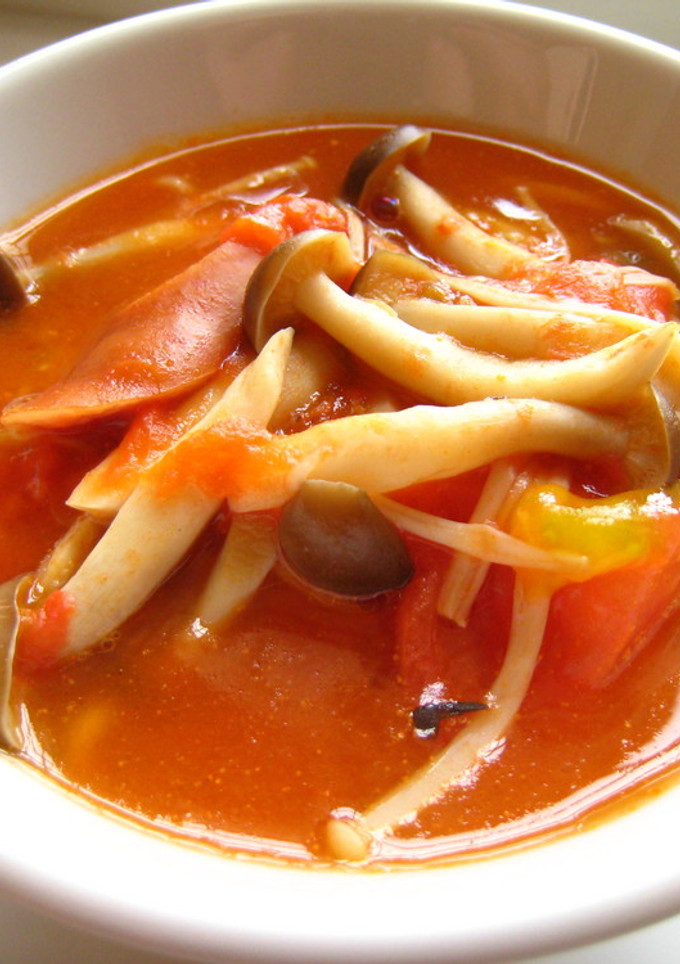 きのこのトマト煮-レシピのメイン写真