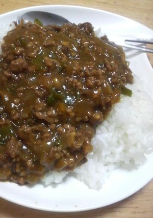 簡単・最速ひき肉カレー-レシピのメイン写真