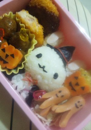 ハロウィン弁当-レシピのメイン写真