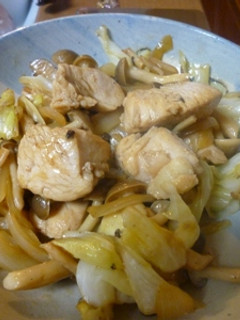 鶏ときのこの炒め物-レシピのメイン写真