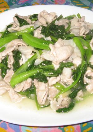 豚肉と小松菜のうま煮-レシピのメイン写真