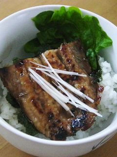 さんまの蒲焼き丼-レシピのメイン写真