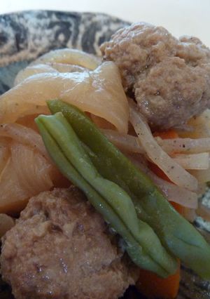 肉じゃが　~肉団子バージョン~-レシピのメイン写真
