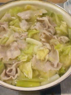 キャベツと豚バラ肉の鍋-レシピのメイン写真