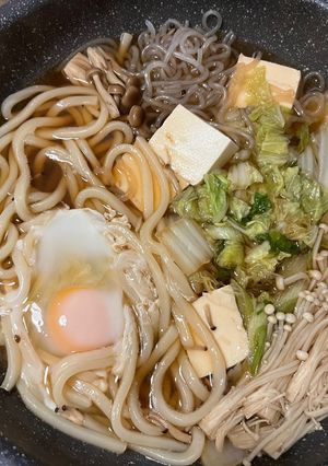 すきやき風おうどん-レシピのメイン写真