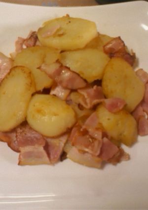 じゃがいもとベーコンの炒め物-レシピのメイン写真