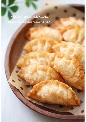 ハニーマスタードウインナーの揚げ餃子♪-レシピのメイン写真