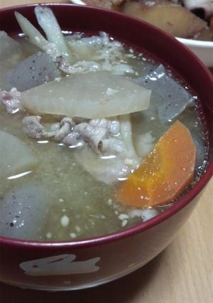 ホッと♪我が家の豚汁☆-レシピのメイン写真