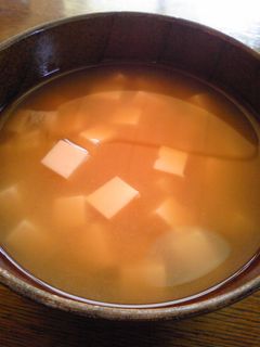 豆腐と山芋のコロコロ味噌汁♪-レシピのメイン写真