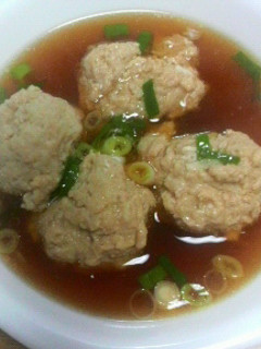 鶏だんごスープ-レシピのメイン写真