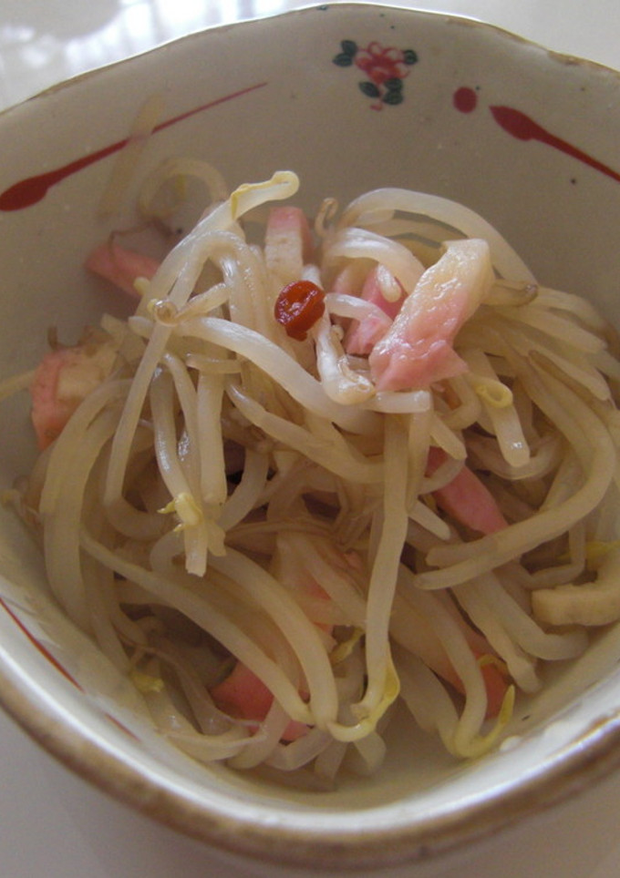 ◆もやしとかまぼこの煮浸し-レシピのメイン写真