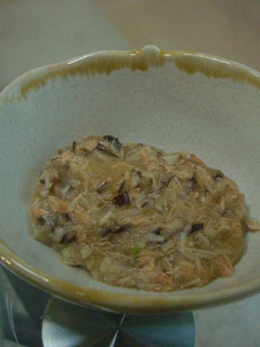 離乳食中期 えの茸鮭の味噌煮☆-レシピのメイン写真