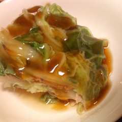 白菜と豚肉の重ね蒸し-レシピのメイン写真