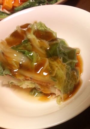 白菜と豚肉の重ね蒸し-レシピのメイン写真