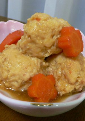鶏つくねの煮物-レシピのメイン写真