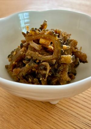 ゴーヤの佃煮-レシピのメイン写真