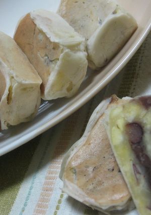 ☆さつま芋と小豆のうずまききんつば☆-レシピのメイン写真