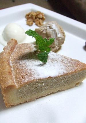 和の香り♪蕎麦タルト-レシピのメイン写真