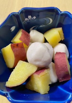 さつま芋と里芋の白煮-レシピのメイン写真