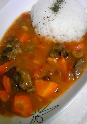 生理前に食べとく牛スネ肉と豆のシチュー-レシピのメイン写真