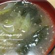 簡単すぎてゴメンなさい☆中華ワカメスープ