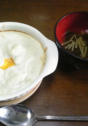 はんぺんふわふわ蒸し&お吸い物-レシピのメイン写真