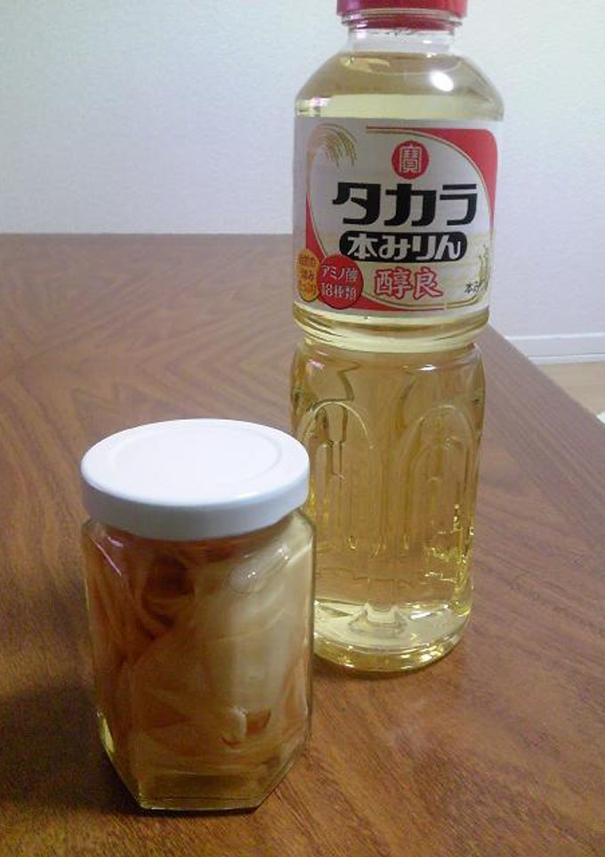 おひとり様の新生姜甘酢漬け-レシピのメイン写真