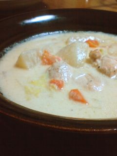 かんたんホワイトシチュー-レシピのメイン写真