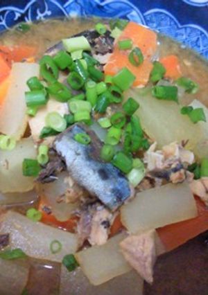 さば缶と大根のパパット煮-レシピのメイン写真